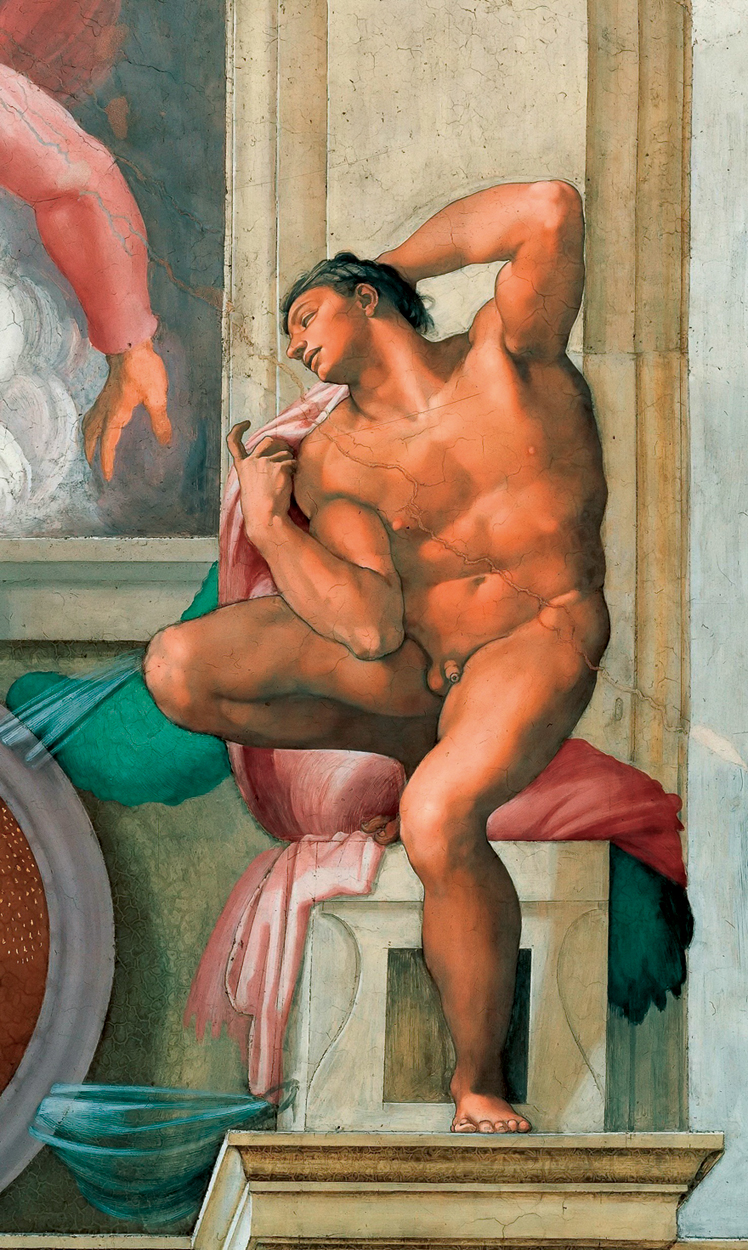  米开朗基罗·博那罗蒂 Michelangelo di Lodovico Buonarroti Simoni——裸体巨人 (6)